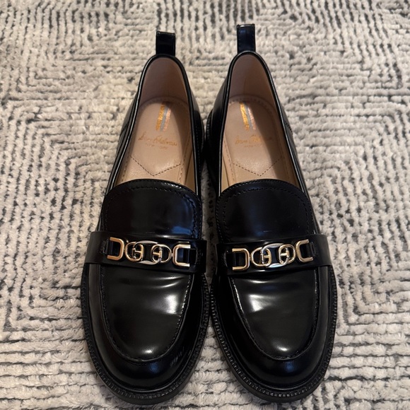 Sam Edelman Black Loafers - Picture 2 of 9